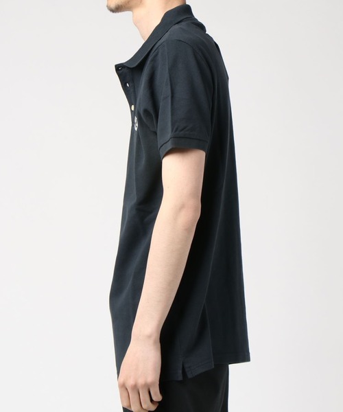 Maison Kitsune(メゾンキツネ)の「POLO DOUBLE FOX HEAD PATCH(ポロシャツ・メンズ・ブラック系その他/ホワイト系その他・S/M/L/XL)」の6枚目の写真