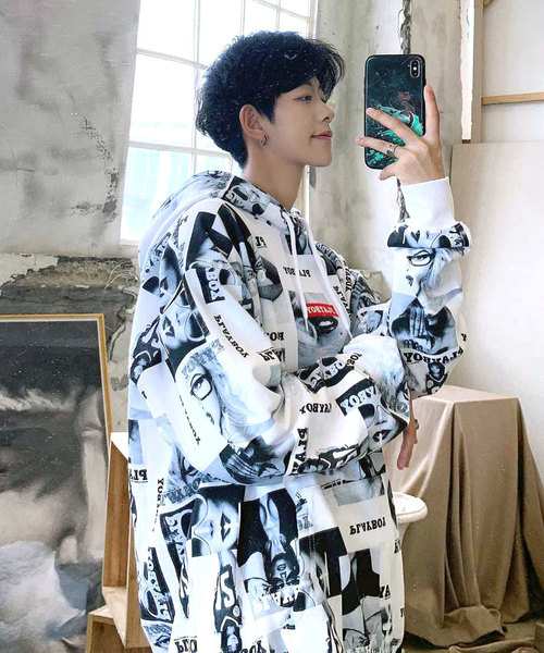 PLAYBOY�i�v���C�{�[�C�j�́u�yneos -sellect design-�zPLAYBOY �v���C�{�[�C ���[�Y�V���G�b�g ���� �t�H�g�v�����g �v���I�[�o�[�p�[�J�[�i�p�[�J�[�j�v�b�z���C�g�n���̑�2