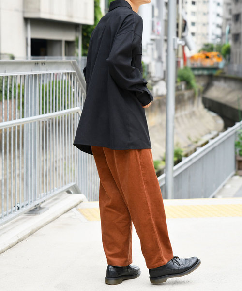 kutir（クティール）の「アソートオープンカラーシャツ（シャツ/ブラウス・メンズ・チャコールグレー/ブラック/ベージュ/ネイビー/グレー/ライトベージュ/グレイッシュベージュ・MEDIUM/LARGE）」の9枚目の写真