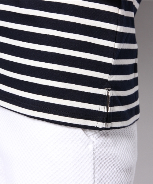 green label relaxing（グリーンレーベルリラクシング）の「GC カタアキ BOR S/SL POカットソー（Tシャツ/カットソー・レディース・オフホワイト/ブラック/コバルトブルー・フリー）」の13枚目の写真