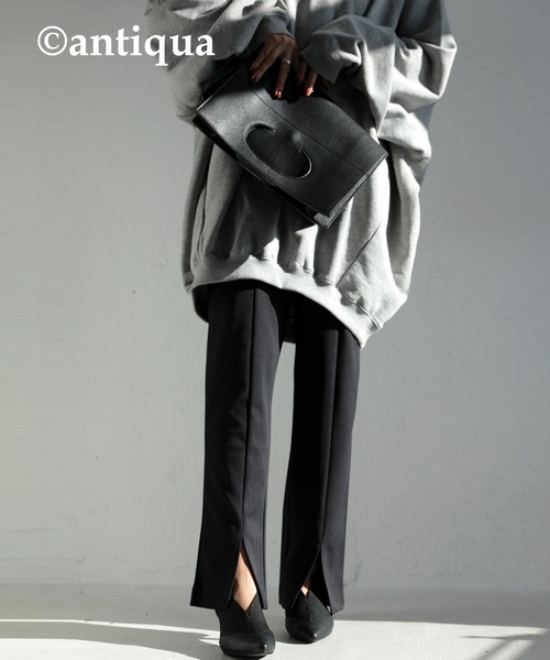 antiqua（アンティカ）の「マットブラックゴアパンプス（パンプス・レディース・ブラック・LL/S/M/L）」の15枚目の写真