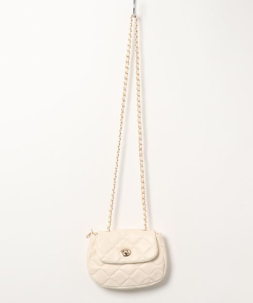 apres jour（アプレジュール）の「【apres jour×ARIAZ】キルティングショルダーバッグ（ショルダーバッグ・レディース・ブラック/オフホワイト・FREE）」の7枚目の写真