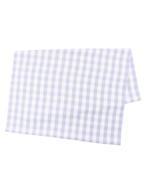 WEGO（ウィゴー）の「WEGO/ギンガムチェックスヌード（ストール/ショール・レディース・パープル/サックスブルー・FREE）」の4枚目の写真