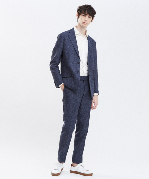 RECENCY OF MINE（リーセンシー オブ マイン）の「【Recency of Mine】コンパクトモックロディ無地シャツ（ビジネスシャツ・メンズ・サックスブルー/ホワイト/ブラウン/ベージュ・44/46/48/50）」の15枚目の写真