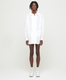 DRESSEDUNDRESSED Oversized Tuxedo Shirt (DUS20108)