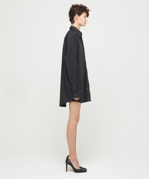 セール】DRESSEDUNDRESSED Oversized Tuxedo Shirt (DUS20108