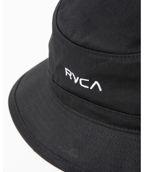 RVCA（ルーカ）の「RVCA ルーカ メンズ  RVCA HAT ロゴ ハット/帽子 バケットハット バケハ（ハット・メンズ・ブラック/ベージュ/モスグリーン・FREE）」の2枚目の写真