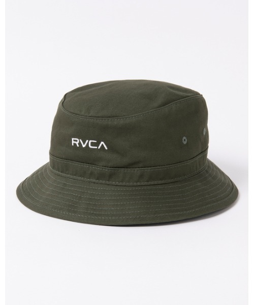 RVCA（ルーカ）の「RVCA ルーカ メンズ  RVCA HAT ロゴ ハット/帽子 バケットハット バケハ（ハット・メンズ・ブラック/ベージュ/モスグリーン・FREE）」の9枚目の写真