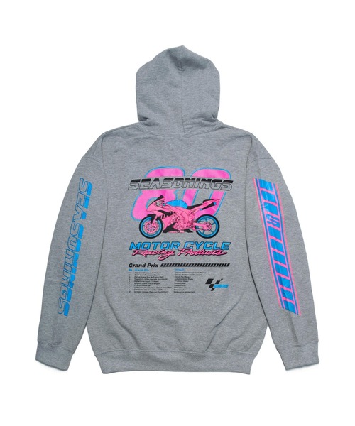 【セール】seasoning / GIONO HOODIE MOTORCYCLE（パーカー）｜SEASONING（シーズニング）