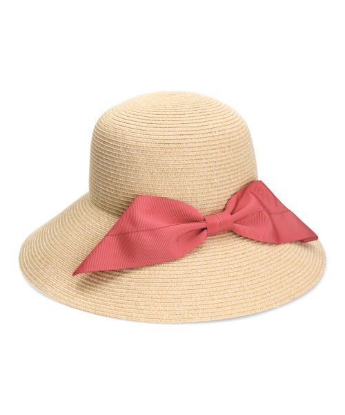 milsa（ミルサ）の「【milsa】[WEB別注]WASHABLE BRAID CAPE / 【ミルサ】ウォッシャブル ブレード キャペリン（ハット・レディース・アイボリー/ブラック/ブラウン/ベージュ/ブルー/ネイビー/ライトブルー/パープル/マスタード/ピンク/スモークピンク/サーモンピンク/レッド系その他/ワイン・59cm/M/57.5cm）」の10枚目の写真