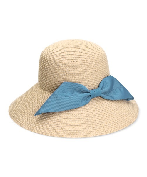 milsa（ミルサ）の「【milsa】[WEB別注]WASHABLE BRAID CAPE / 【ミルサ】ウォッシャブル ブレード キャペリン（ハット・レディース・アイボリー/ブラック/ブラウン/ベージュ/ブルー/ネイビー/ライトブルー/パープル/マスタード/ピンク/スモークピンク/サーモンピンク/レッド系その他/ワイン・59cm/M/57.5cm）」の8枚目の写真