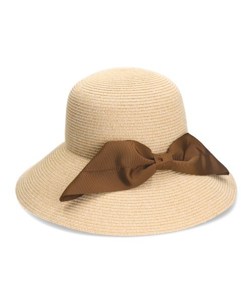 milsa（ミルサ）の「【milsa】[WEB別注]WASHABLE BRAID CAPE / 【ミルサ】ウォッシャブル ブレード キャペリン（ハット・レディース・アイボリー/ブラック/ブラウン/ベージュ/ブルー/ネイビー/ライトブルー/パープル/マスタード/ピンク/スモークピンク/サーモンピンク/レッド系その他/ワイン・59cm/M/57.5cm）」の16枚目の写真