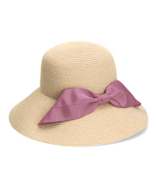 milsa（ミルサ）の「【milsa】[WEB別注]WASHABLE BRAID CAPE / 【ミルサ】ウォッシャブル ブレード キャペリン（ハット・レディース・アイボリー/ブラック/ブラウン/ベージュ/ブルー/ネイビー/ライトブルー/パープル/マスタード/ピンク/スモークピンク/サーモンピンク/レッド系その他/ワイン・59cm/M/57.5cm）」の20枚目の写真