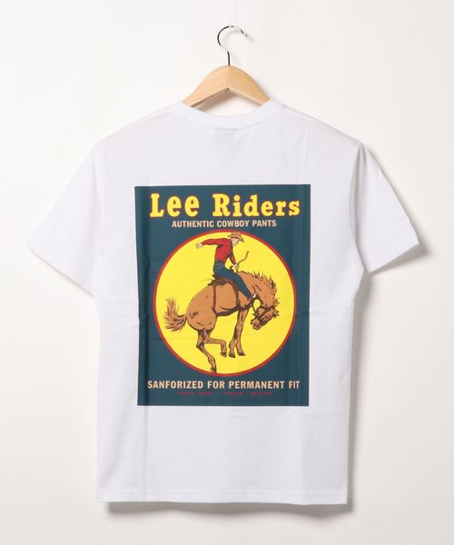 Lee(リー)の「【Lee】オールドアドプリントTシャツ(Tシャツ/カットソー・メンズ・ネイビー/ホワイト・S/M/L/XL)」の3枚目の写真