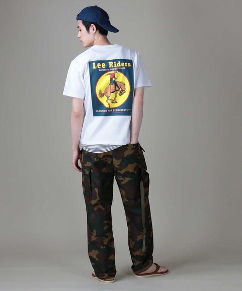 Lee(リー)の「【Lee】オールドアドプリントTシャツ(Tシャツ/カットソー・メンズ・ネイビー/ホワイト・S/M/L/XL)」の13枚目の写真