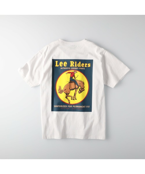 Lee(リー)の「【Lee】オールドアドプリントTシャツ(Tシャツ/カットソー・メンズ・ネイビー/ホワイト・S/M/L/XL)」の6枚目の写真
