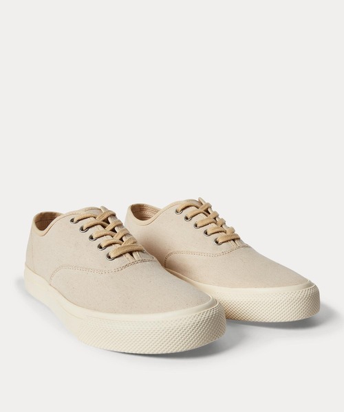 RRL（ダブル アール エル）の「ニュー ノーフォーク キャンバス スニーカー（スニーカー・メンズ・グレー系・8-D/9-D/11-D/10-D/7-D/5/6D）」の9枚目の写真