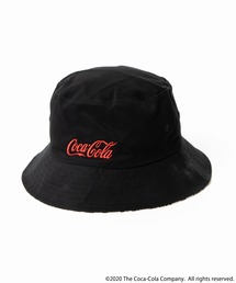 【Disney】Coca Cola x WDW リバーシブル バケットハット レッド Disney】Coca Cola x WDW リバーシブル バケットハット レッド
