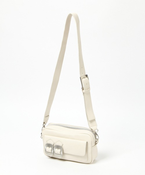 PAGEBOY（ページボーイ）の「バックルモードショルダー（ショルダーバッグ・レディース・ブラック/オフホワイト・FREE）」の13枚目の写真