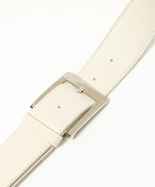 PAGEBOY（ページボーイ）の「バックルモードショルダー（ショルダーバッグ・レディース・ブラック/オフホワイト・FREE）」の6枚目の写真