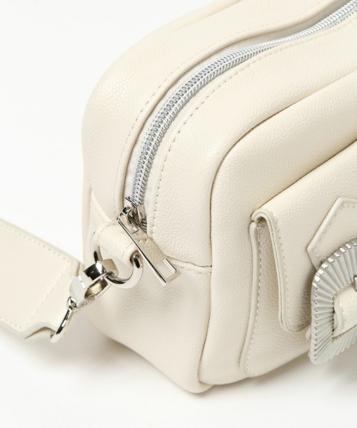 PAGEBOY（ページボーイ）の「バックルモードショルダー（ショルダーバッグ・レディース・ブラック/オフホワイト・FREE）」の10枚目の写真