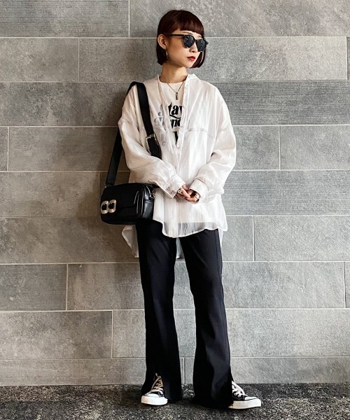 PAGEBOY（ページボーイ）の「バックルモードショルダー（ショルダーバッグ・レディース・ブラック/オフホワイト・FREE）」の22枚目の写真