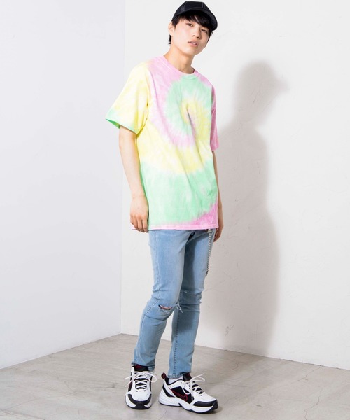 WEGO（ウィゴー）の「WEGO/タイダイTシャツ（Tシャツ/カットソー・メンズ・その他1/その他2/その他3・MEDIUM/LARGE）」の7枚目の写真