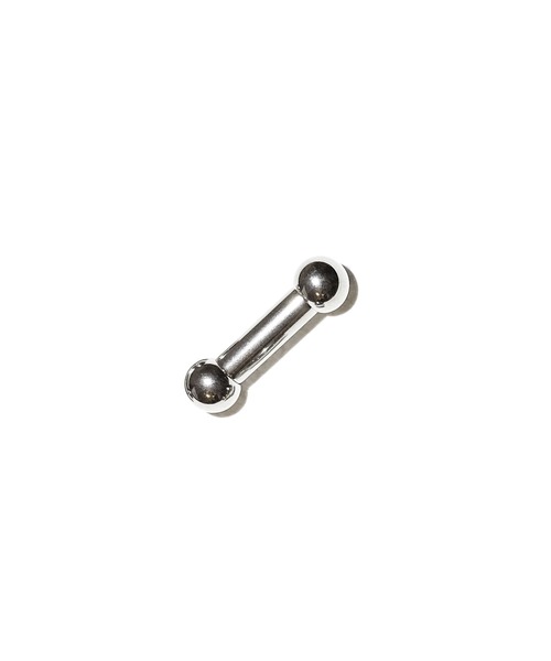 MORPH(モルフ)の「MORPH モルフ バーベルボディーピアス 4ゲージ 8mm~16mm(ピアス(片耳用)・メンズ・シルバー・8/10/12/14/16)」の5枚目の写真