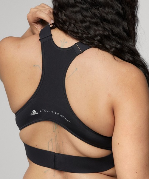 【Adidas by Stella McCartney】 TruePaceスポーツブラ Women ショックパープル TruePace ハイインパクト スポーツブラ