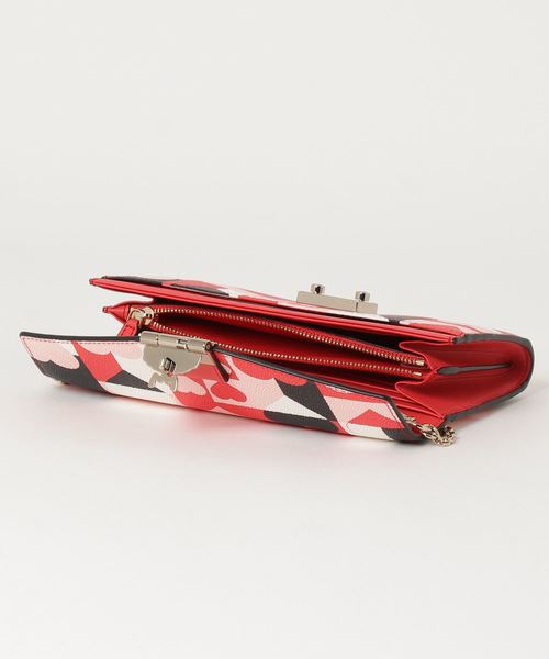 MCM(エムシーエム)クロスボディ 図ろ ウォレット斜め掛け長財布 