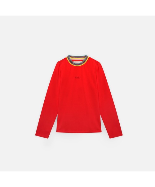 A BATHING APE(アベイシングエイプ)の「BPY BAPY LT LONGSLEE(Tシャツ/カットソー・レディース・レッド/ホワイト/ブラック・X-SMALL/SMALL)」の7枚目の写真