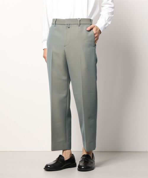 Milok(ミロック)の「GRAMPIANS WOOL STRAIGHT TROUSERS(スラックス・メンズ・ブラウン・44)」の1枚目の写真