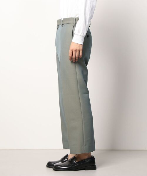 Milok(ミロック)の「GRAMPIANS WOOL STRAIGHT TROUSERS(スラックス・メンズ・ブラウン・44)」の2枚目の写真