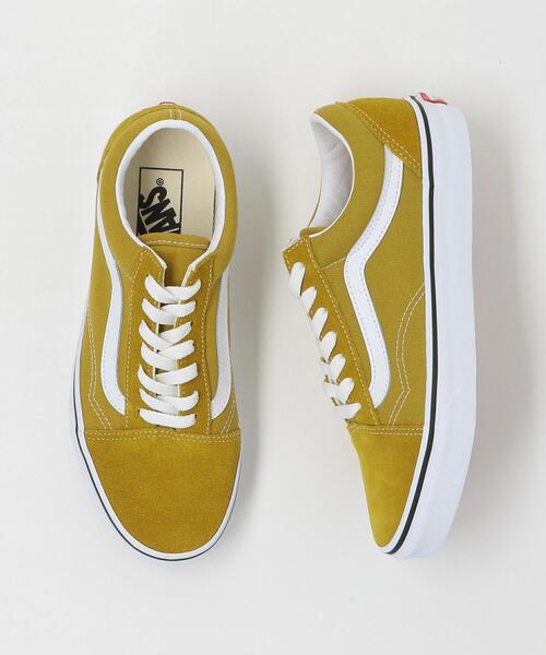 VANS(バンズ)の「VANS(ヴァンズ) 20FW OLD SKOOL / オールドスクール【EMMEL REFINES】(スニーカー・レディース・ベージュ/イエロー・23.5cm/24.5cm/24cm)」の1枚目の写真
