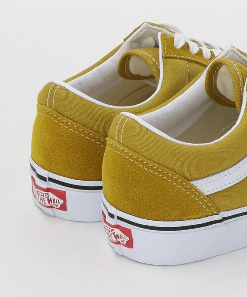VANS(バンズ)の「VANS(ヴァンズ) 20FW OLD SKOOL / オールドスクール【EMMEL REFINES】(スニーカー・レディース・ベージュ/イエロー・23.5cm/24.5cm/24cm)」の3枚目の写真
