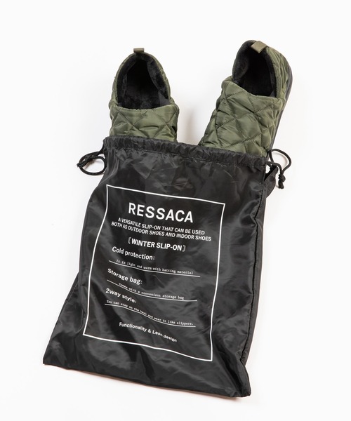 Ressaca(レサーカ)の「キルティング スリッポン ルームシューズ(スリッポン・メンズ・ブラック/レッド/カーキ/イエロー/ブルー/カモフラージュ/ドット/チャコール・S/M/L/XL/XS)」の15枚目の写真