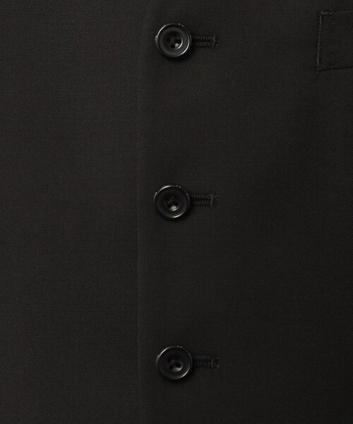 TAKEO KIKUCHI(タケオキクチ)の「【Sサイズ~】サージ ベスト(スーツベスト・メンズ・ブラック/ダークネイビー・01/02/03/04/05)」の10枚目の写真