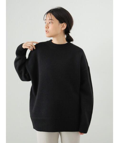 AMERICAN HOLIC（アメリカンホリック）の「クルーネックざっくりニットプルオーバー　＊（ニット/セーター・レディース・テラコッタ/ベージュ/グレー系その他/アイボリー/ブラック・M/L）」の13枚目の写真