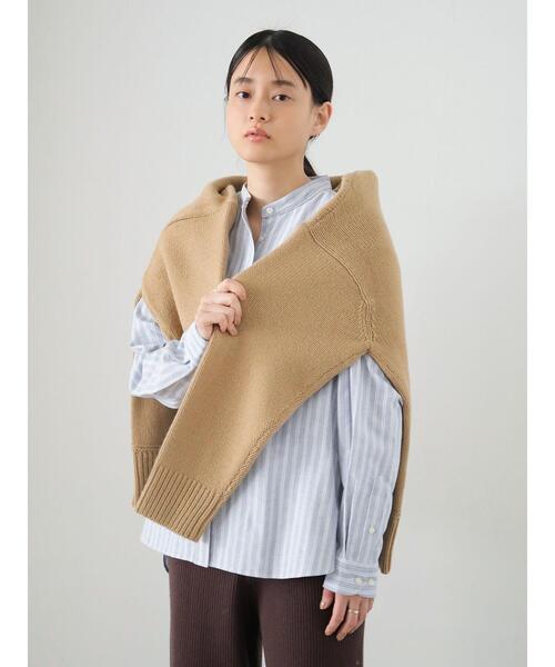 AMERICAN HOLIC（アメリカンホリック）の「クルーネックざっくりニットプルオーバー　＊（ニット/セーター・レディース・テラコッタ/ベージュ/グレー系その他/アイボリー/ブラック・M/L）」の16枚目の写真