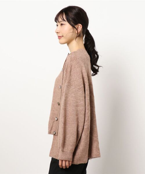 axes femme(アクシーズファム)の「洗えるふわふわニットPO(ニット/セーター・レディース・ベージュ/グレー/ピンク・MEDIUM)」の4枚目の写真