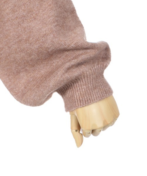 axes femme(アクシーズファム)の「洗えるふわふわニットPO(ニット/セーター・レディース・ベージュ/グレー/ピンク・MEDIUM)」の17枚目の写真