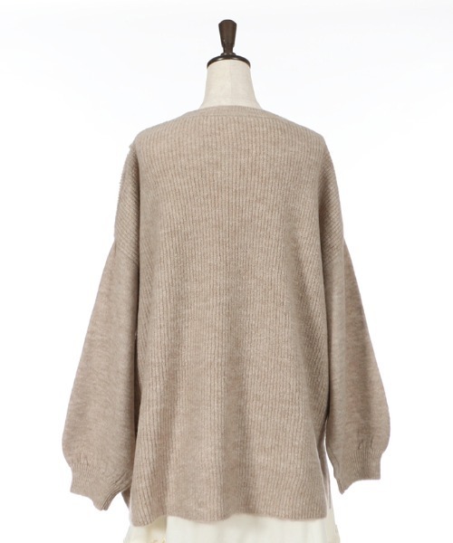 axes femme(アクシーズファム)の「洗えるふわふわニットPO(ニット/セーター・レディース・ベージュ/グレー/ピンク・MEDIUM)」の21枚目の写真