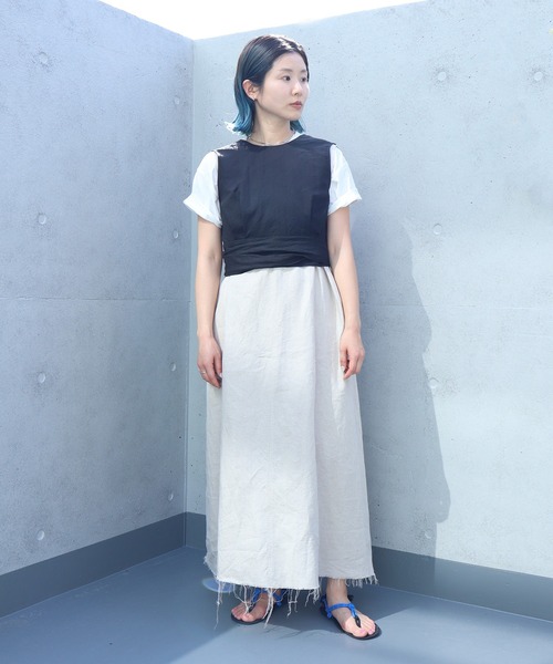 nitca（ニトカ）の「プレーンファブリックベルトブラウス（シャツ/ブラウス・レディース・レッド/ブラック/キナリ・FREE）」の22枚目の写真