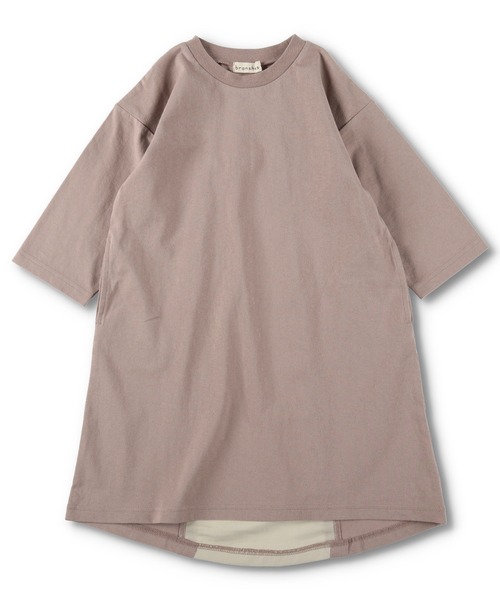 BRANSHES(ブランシェス)の「後ろ切り替え長袖ワンピース(ワンピース・キッズ・ベージュ/ブラウン・100cm/110cm/140cm/150cm/90cm/130cm/80cm/120cm)」の14枚目の写真