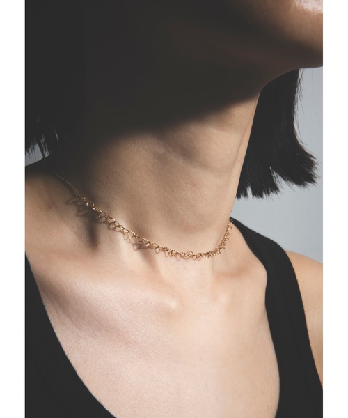les bon bon ゴールド ハートネックレス SETUP7｜les bon bon/feel necklace フィールネックレス