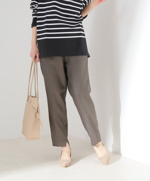 SLOBE IENA（スローブイエナ）の「キュプラサテン イージーパンツ