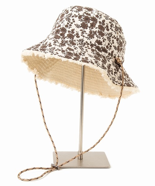 Casselini（キャセリーニ）の「テキスタイルバケットハット（ハット・レディース・ブラック/アイボリー/ミント・FREE）」の14枚目の写真