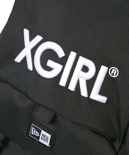 X-girl（エックスガール）の「【mini3月号掲載】X-girl×NEW ERA RUCKSACK（バックパック/リュック・レディース・ブラック・ONE SIZE）」の10枚目の写真