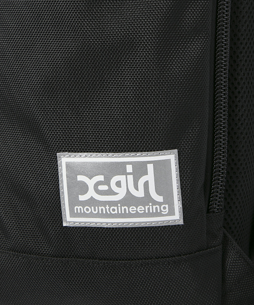 X-girl（エックスガール）の「【mini3月号掲載】X-girl×NEW ERA RUCKSACK（バックパック/リュック・レディース・ブラック・ONE SIZE）」の13枚目の写真