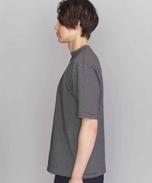BEAUTY&YOUTH UNITED ARROWS（ビューティーアンドユースユナイテッドアローズ）の「BY モック ネック テーパード Tシャツ（Tシャツ/カットソー・メンズ・コバルトブルー/ホワイト/その他1・LARGE/X-LARGE/SMALL/MEDIUM）」の17枚目の写真